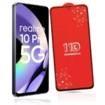 11D Tempered Glass for Realme 10 Pro 5G (Pack of 2) | Reddmart