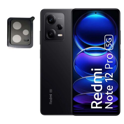 Scratch-Resistant 3D Curved Camera Protector for Redmi Note 12 Pro 5G | Reddmart