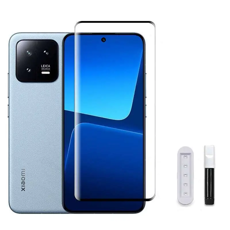 13-pro-uvf Curved UV Tempered Glass for Xiaomi 13 Pro | Reddmart - Image 1