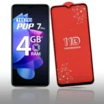 11D Tempered Glass for Tecno POP 7 Pro (Pack of 2) | Reddmart