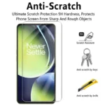 11D Tempered Glass for OnePlus Nord CE 3 Lite 5G (Pack of 2) | Reddmart - Image 3
