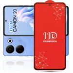 11D Tempered Glass for Tecno Camon 20 (Pack of 2) | Reddmart