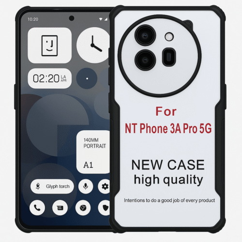 Transparent Bumper Case for Nothing Phone (3a) Pro | Reddmart - Image 3