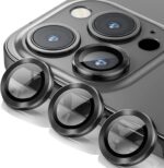 Metal Ring Lens Protector for iPhone 13 Pro / 13 Pro Max (Black) | Reddmart