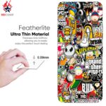 Creative Doodle Pattern Back Skin for LG G8X ? Matte Finish Wrap | Reddmart - Image 3