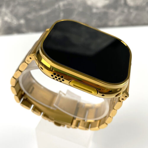 G9 Ultra Pro Smartwatch Gold Edition with IP68, Compass & 3 Straps | Reddmart - Image 5