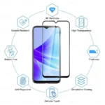 11D Tempered Glass for Vivo Y56 5G (Pack of 2) | Reddmart - Image 5