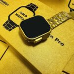 G9 Ultra Pro Smartwatch Gold Edition with IP68, Compass & 3 Straps | Reddmart - Image 2