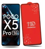 11D Tempered Glass for POCO X5 Pro 5G | Reddmart