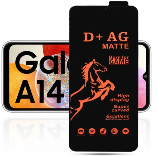AG Matte Gaming Glass for Samsung Galaxy A14 5G (Pack of 2) | Reddmart