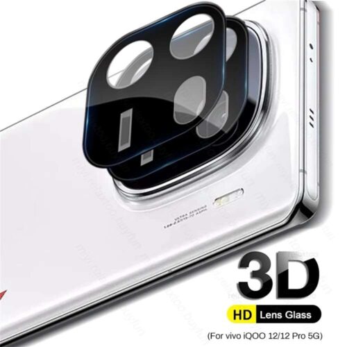 Scratch-Resistant 3D Camera Glass for iQOO 12 5G (Pack of 1) | Reddmart