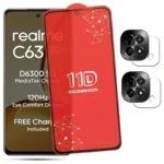 11D Tempered Glass for Realme C63 5G (Pack of 2) | Reddmart