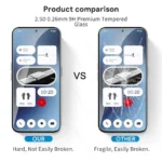 Flexible 9H Screen Guard for Nothing Phone (2a) – Pack of 2 | Ultra Clear, Scratch Resistant | Reddmart - Image 2