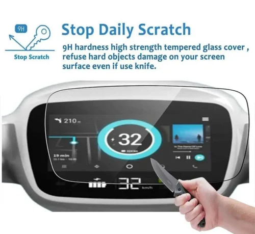 Digital Instrument Console Screen Protector for Ola S1, Ola S1 Pro – Scratch Resistant (Pack of 1) | Reddmart - Image 3