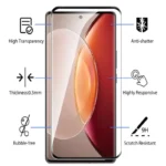 Curved UV Tempered Glass for Vivo X90 | Reddmart - Image 6