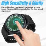 9H Tempered Glass Screen Guard for CMF Nothing Watch Pro 2 (Pack of 3) | Reddmart - Image 4